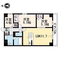 京都府京都市中京区西ノ京永本町（賃貸マンション3LDK・2階・60.58㎡） その2