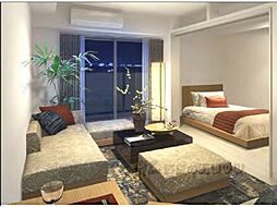 ソルテラス京都西院STATION SIDE 302 3階1LDKのリビング/ダイニング