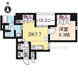 間取図画像 1DK