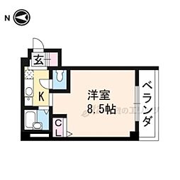 ＳＵＮ　ＰＬＡＣＥ 4階1Kの間取り