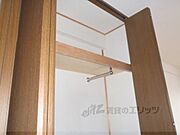 縦に長いクローゼットです