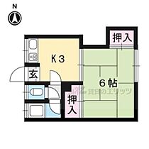 内外ビルディング 202 ｜ 京都府京都市左京区聖護院西町（賃貸マンション1K・2階・21.30㎡） その2