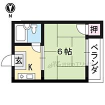 サンハイツ葉山 205 ｜ 京都府京都市上京区出水通東堀川東入四町目（賃貸マンション1K・2階・16.00㎡） その2