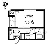 京都府京都市下京区松原通西洞院西入天神前町（賃貸マンション1K・3階・23.00㎡） その2