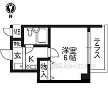 京都府京都市左京区浄土寺馬場町（賃貸マンション1K・1階・18.00㎡） その2