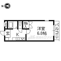 グランロード 105 ｜ 京都府京都市左京区浄土寺石橋町（賃貸マンション1K・1階・21.25㎡） その2