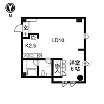 京都府京都市左京区下鴨森本町（賃貸マンション1LDK・3階・40.26㎡） その2