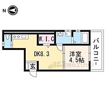 セントポーリア円町II 201 ｜ 京都府京都市中京区西ノ京伯楽町（賃貸アパート1DK・2階・31.68㎡） その2