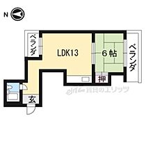 京都府京都市東山区新橋通大和大路東入３丁目林下町（賃貸マンション1LDK・3階・34.71㎡） その2