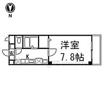 京都府京都市中京区西ノ京銅駝町（賃貸マンション1K・3階・24.00㎡） その2