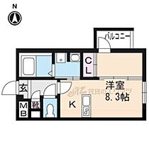 ブーブーヴィラ円町 402 ｜ 京都府京都市中京区西ノ京中御門西町（賃貸マンション1R・4階・23.40㎡） その2