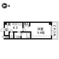 京都府京都市北区小山下総町（賃貸マンション1K・3階・27.11㎡） その2