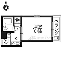 コーポ新道 205 ｜ 京都府京都市左京区聖護院川原町（賃貸マンション1K・2階・19.40㎡） その2