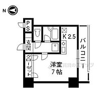 京都府京都市中京区壬生賀陽御所町（賃貸マンション1R・11階・25.48㎡） その1