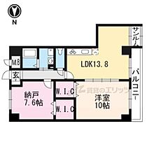 京都府京都市右京区西院乾町（賃貸マンション1LDK・6階・72.02㎡） その2