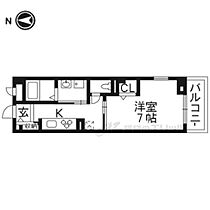 ブーゲンビリアプレイス 501 ｜ 京都府京都市中京区壬生馬場町（賃貸マンション1K・5階・25.51㎡） その2