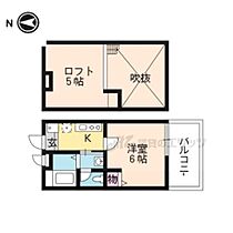 ロフティ京都西陣 203 ｜ 京都府京都市上京区中立売通日暮東入新白水丸町（賃貸アパート1K・2階・28.14㎡） その2