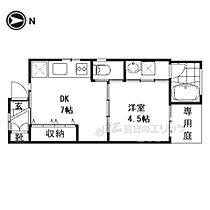 京都府京都市左京区新間之町通二条下る頭町（賃貸一戸建1DK・1階・27.60㎡） その2