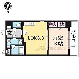 間取図画像 1DK