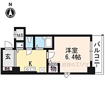 京都府京都市中京区柿本町（賃貸マンション1K・8階・23.22㎡） その2