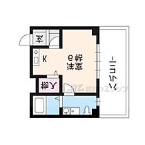 京都府京都市北区平野上八丁柳町（賃貸マンション1K・1階・20.60㎡） その2