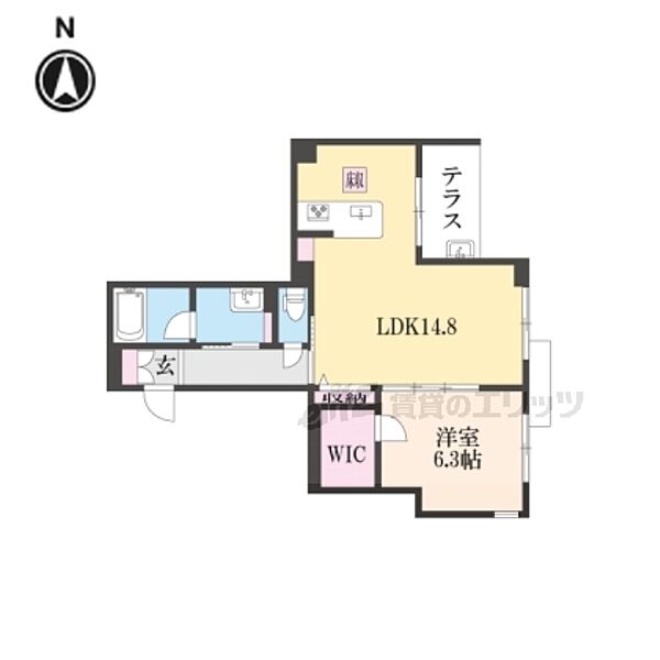 Ｈｅｒｉｔａｇｅ洛南東寺 101｜京都府京都市南区八条内田町(賃貸マンション1LDK・1階・51.57㎡)の写真 その2