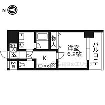 京都府京都市右京区梅津南広町（賃貸マンション1K・3階・24.30㎡） その2