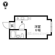 コーポさかき 203 ｜ 京都府京都市東山区大和大路通四条下る４丁目小松町（賃貸マンション1R・2階・15.00㎡） その2