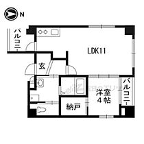 Ｔｈｅ　Ｌｕｘｅ京都三条 402 ｜ 京都府京都市中京区三条通大宮西入上瓦町（賃貸マンション1LDK・4階・36.74㎡） その2