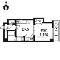 京都府京都市下京区新町通綾小路下る船鉾町（賃貸マンション1DK・3階・31.76㎡） その2