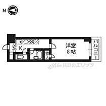 らくさいめぞん2 402 ｜ 京都府京都市中京区壬生賀陽御所町（賃貸マンション1K・4階・25.40㎡） その2