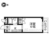 ハーフタイム21 301 ｜ 京都府京都市上京区上御霊前通室町東入内構町（賃貸マンション1R・3階・16.00㎡） その2