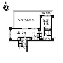 京都府京都市上京区北町（賃貸マンション1LDK・3階・49.12㎡） その2