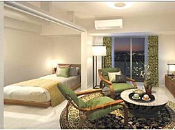 阪急京都本線 西院駅 徒歩15分の賃貸マンション 6階1DKのリビング/ダイニング