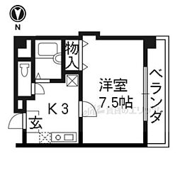 京都市営烏丸線 五条駅 徒歩8分の賃貸マンション