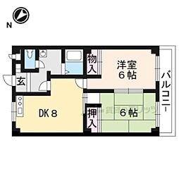 ミックマック6 2LDKの間取図画像