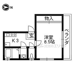 🉐敷金礼金0円！🉐阪急京都本線 西院駅 徒歩12分