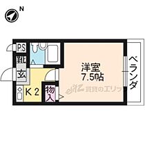 ラフィーネ瀬田 202 ｜ 滋賀県大津市大萱１丁目（賃貸マンション1K・2階・21.00㎡） その2