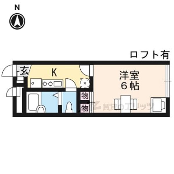 レオパレスポケット 105｜滋賀県大津市和邇今宿(賃貸アパート1K・1階・19.87㎡)の写真 その2