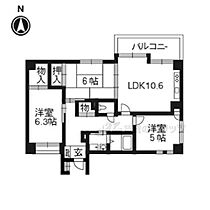 ＫＩＳグローブ竹 203 ｜ 京都府京都市中京区東堀川通六角下る壺屋町（賃貸マンション3LDK・2階・69.09㎡） その2