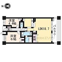 ファミール二条ステーションサイド  ｜ 京都府京都市中京区西ノ京栂尾町（賃貸マンション2LDK・8階・60.76㎡） その2