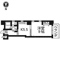 京都府京都市下京区七条御所ノ内南町（賃貸マンション1DK・5階・36.10㎡） その1