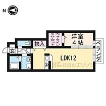 滋賀県大津市唐崎４丁目（賃貸アパート1LDK・1階・45.40㎡） その2