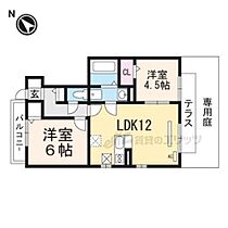 滋賀県東近江市東沖野２丁目（賃貸アパート1LDK・1階・52.35㎡） その2