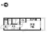 滋賀県草津市矢橋町（賃貸マンション1K・3階・22.40㎡） その2