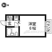 ＭＥＷハウス桃山 403 ｜ 京都府京都市伏見区桃山水野左近東町（賃貸マンション1R・4階・18.00㎡） その2