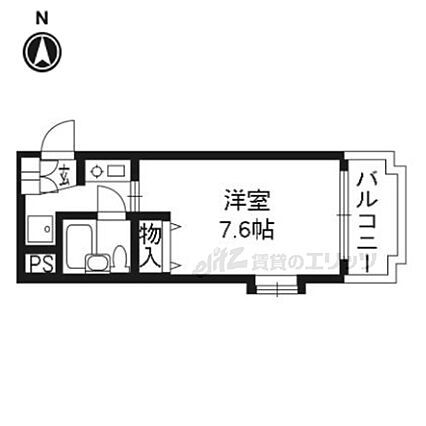 ＤＥＴＯＭ−1桃山御陵301_間取り_0