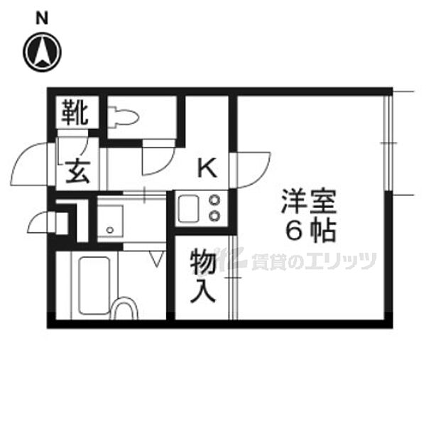 レオパレスＳＵＺＵＥ 202｜京都府京都市南区東九条柳下町(賃貸アパート1K・2階・19.87㎡)の写真 その2