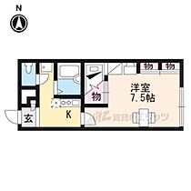 京都府京都市山科区厨子奥若林町（賃貸アパート1K・2階・23.18㎡） その2