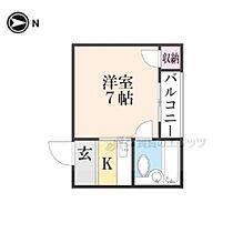 京都府京都市山科区北花山横田町（賃貸マンション1K・3階・19.00㎡） その2